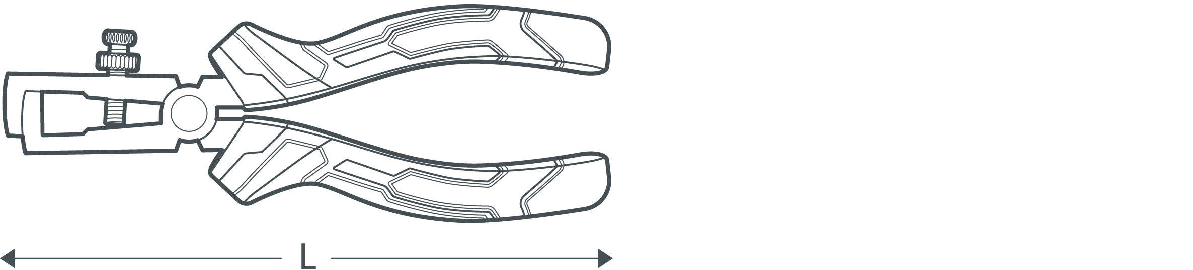 CROWN 6" Professional Wire stripper, CR-V, 160mm; CPHEP-WSA06_img_4