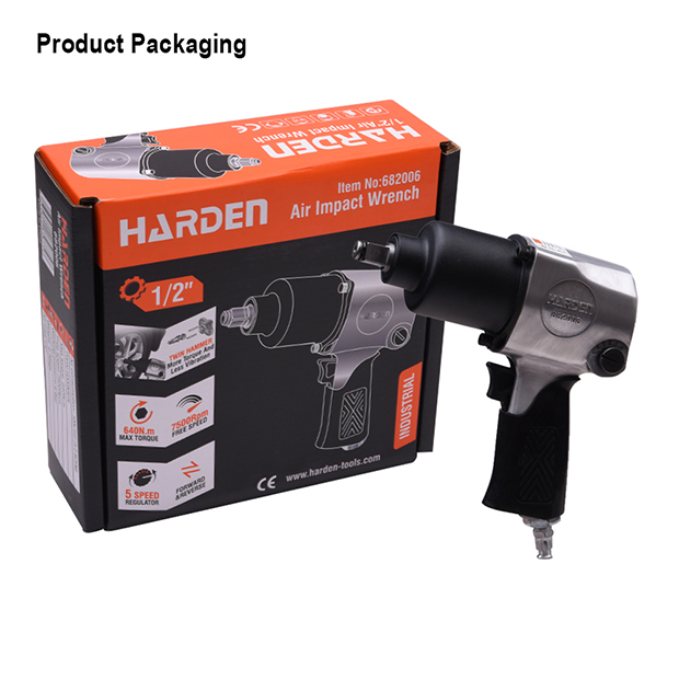 Harden 1/2" Air Impact Wrench Pneumatic Wrench 682006_img_6