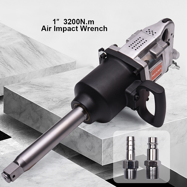 Harden 1" Air Impact Wrench Pneumatic Wrench 1" Square drive 682032