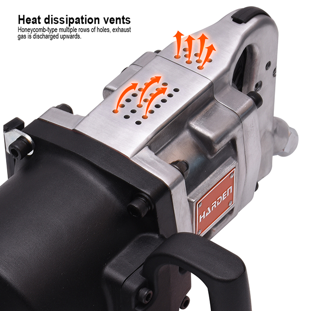 Harden 1" Air Impact Wrench Pneumatic Wrench 1" Square drive 682032_img_1