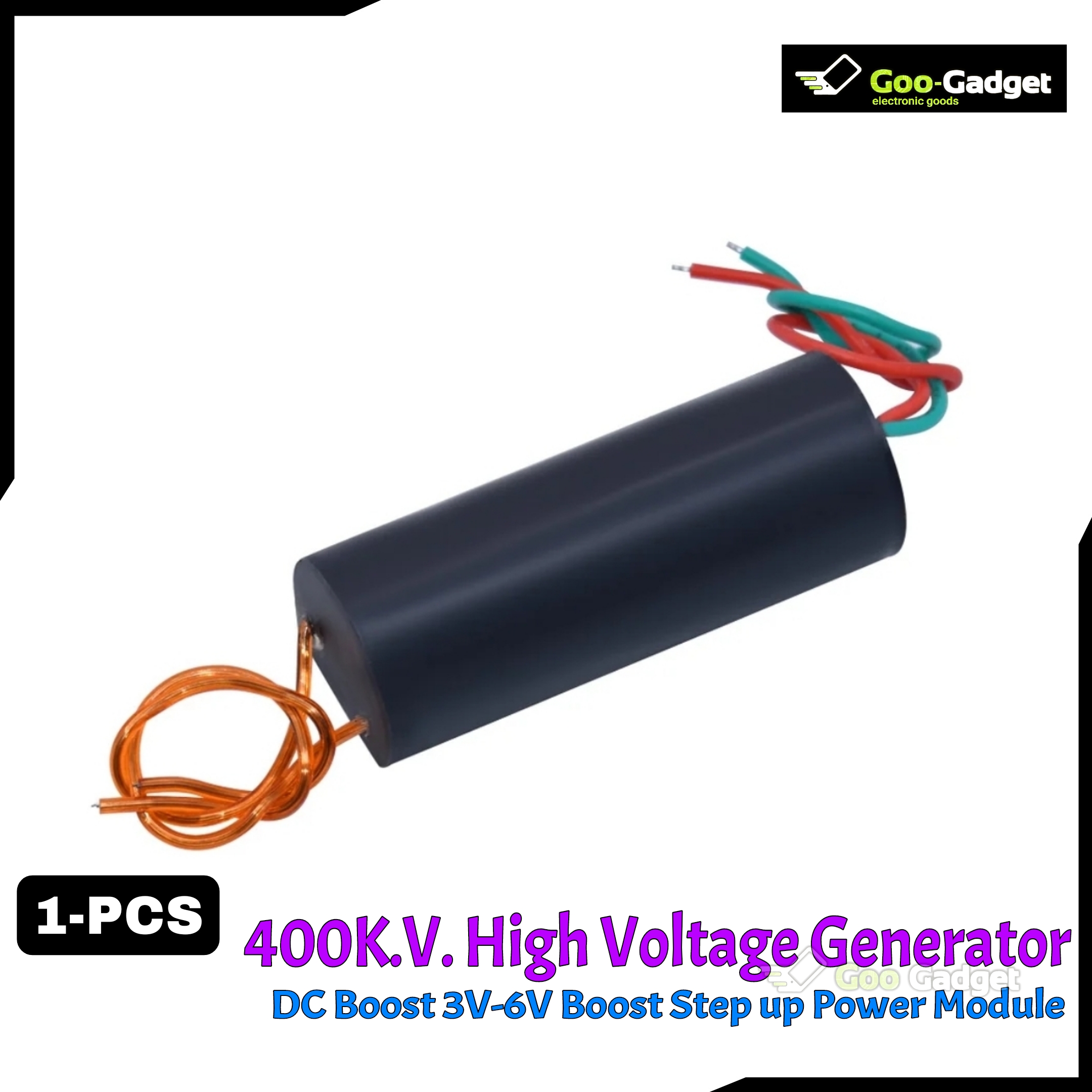 DC Boost 3V-6V to 400kV 400,000V Generator Module High Voltage Step-Up Power