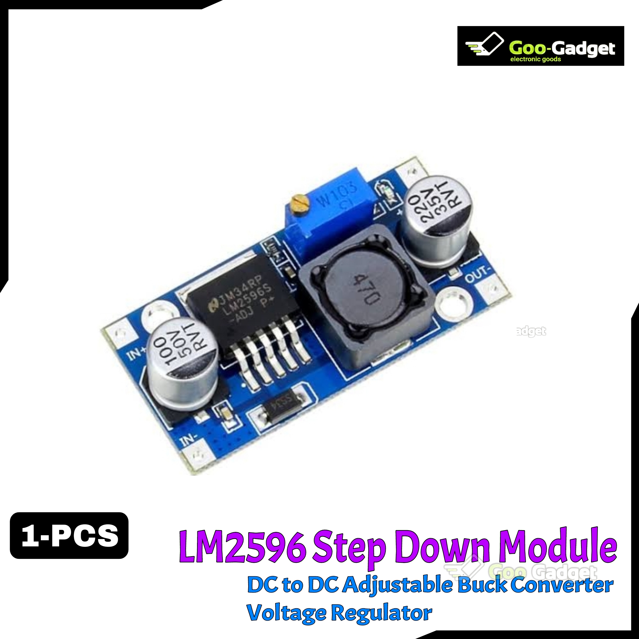 LM2596 Step-Down Module DC to DC Adjustable Buck Converter