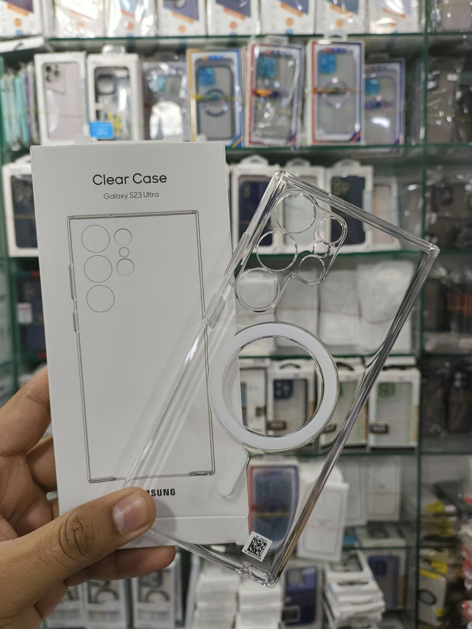 Samung Galaxy S23 ULTRA / Samung Galaxy S24 ULTRA / Samung Galaxy S25 ULTRA Phone Cover IC Case With Anti Yellow Magsafe Working