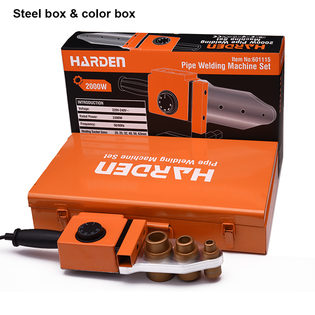 Harden 700W/1500W Plastic heating machine ppr pipe fittings welding machine 601115_img_6