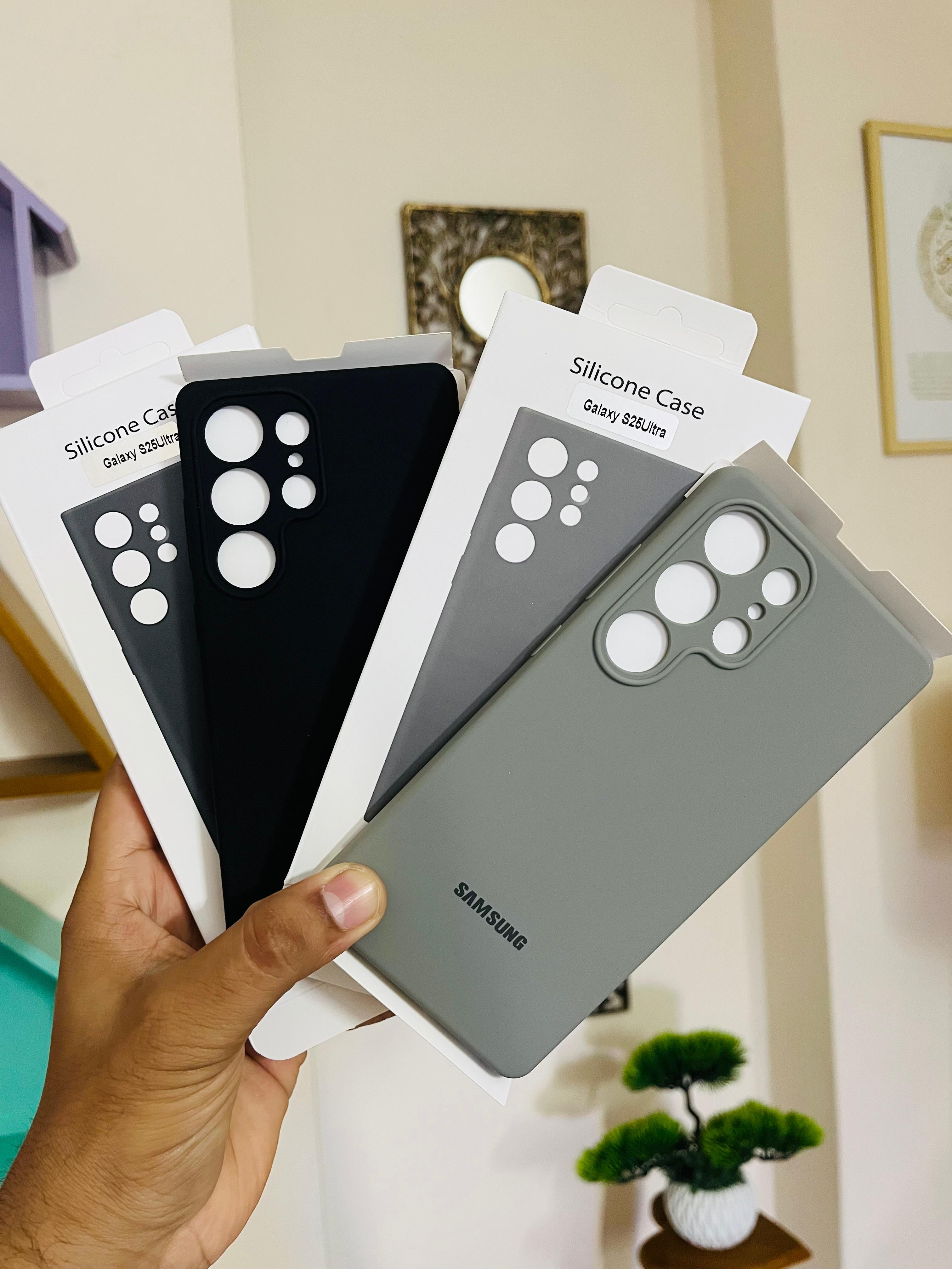 Official Silicone Case Soft Premium For Samsung Galaxy S22 ULTRA Premium Liqiued Silicone Phone Cover_img_0