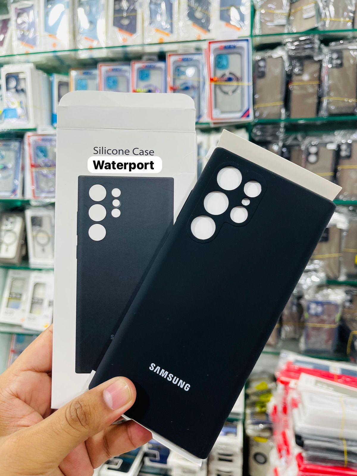 Official Silicone Case Soft Premium For Samsung Galaxy S22 ULTRA Premium Liqiued Silicone Phone Cover