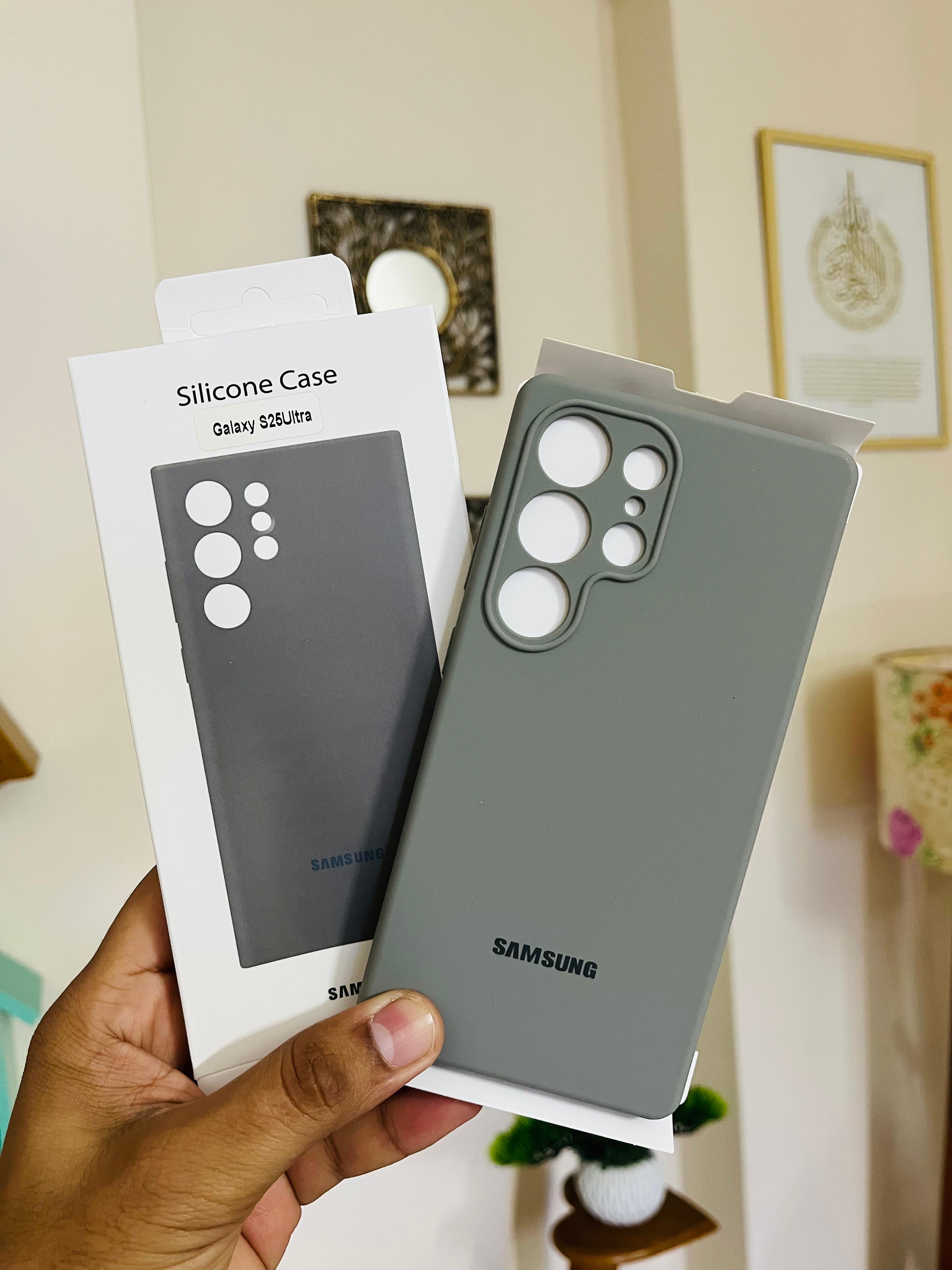 Official Silicone Case Soft Premium For Samsung Galaxy S22 ULTRA Premium Liqiued Silicone Phone Cover_img_4