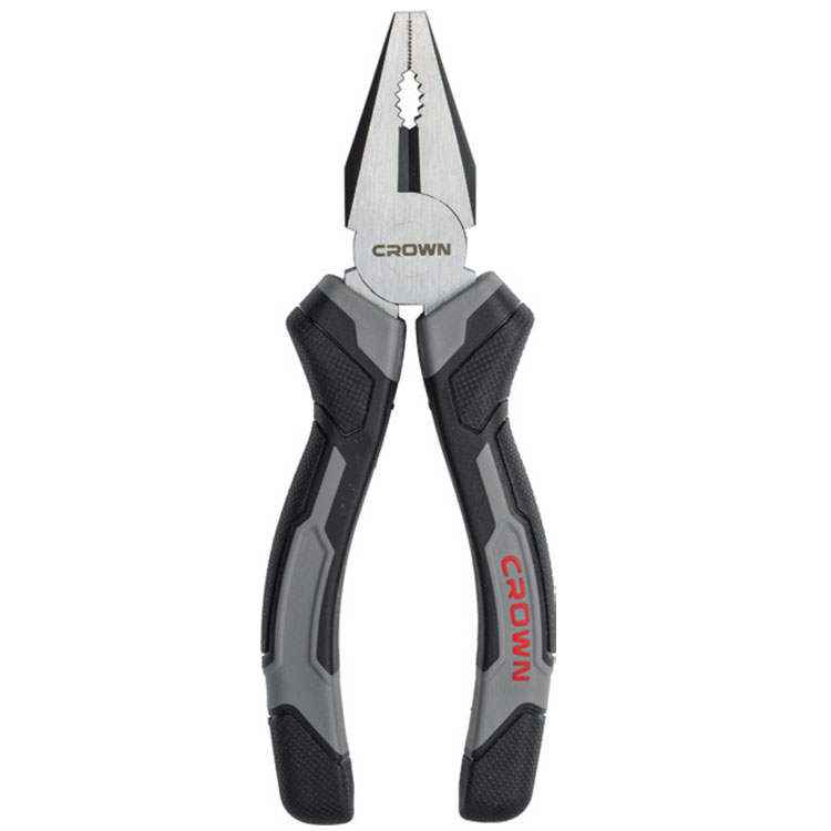 CROWN Professional Combination plier, ( 6" | 7" | 8" ), CR-V, Polishing after blackening; CPHPL- COA06_img_0