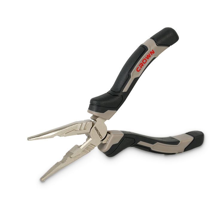 CROWN Professional Long nose plier, ( 6" | 8" ), CR-V, Polishing after blackening; CPHPL-LNA06_img_2