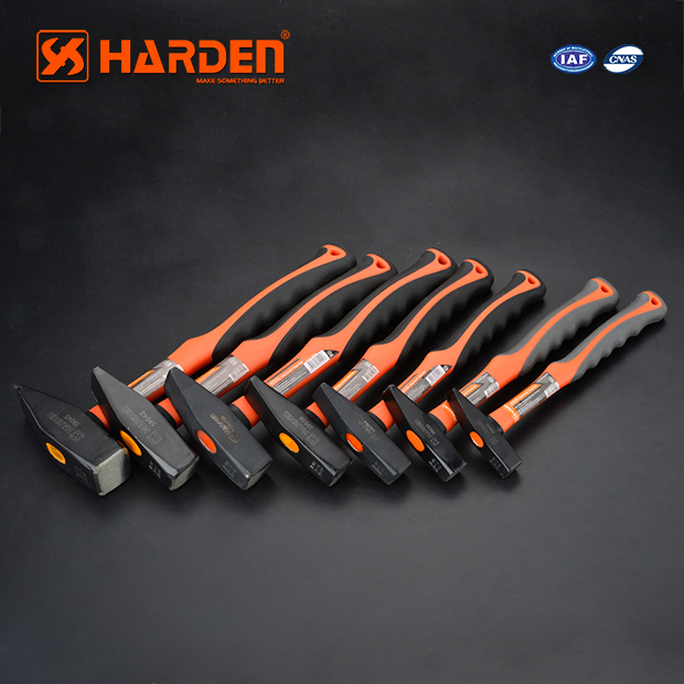 HARDEN Machinist Hammer With 5 size option ( 200gm | 300gm | 500gm | 800gm | 1000gm ), Fiberglass Handle, Chipping Hammer; 590032_img_2