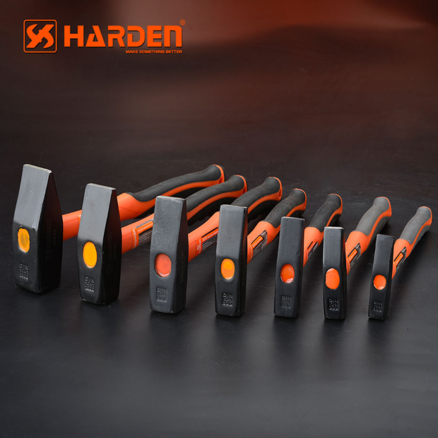HARDEN Machinist Hammer With 5 size option ( 200gm | 300gm | 500gm | 800gm | 1000gm ), Fiberglass Handle, Chipping Hammer; 590032_img_6