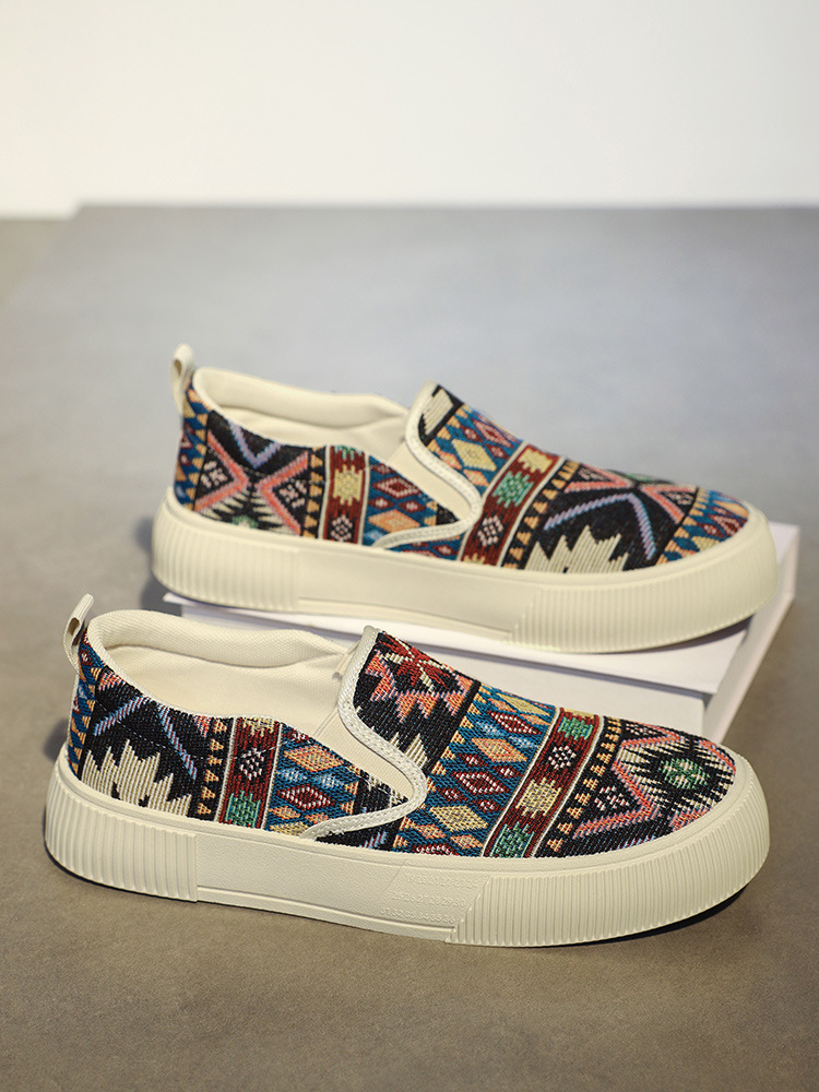 Men's Canvas Casual Slip-on Loafers_img_4