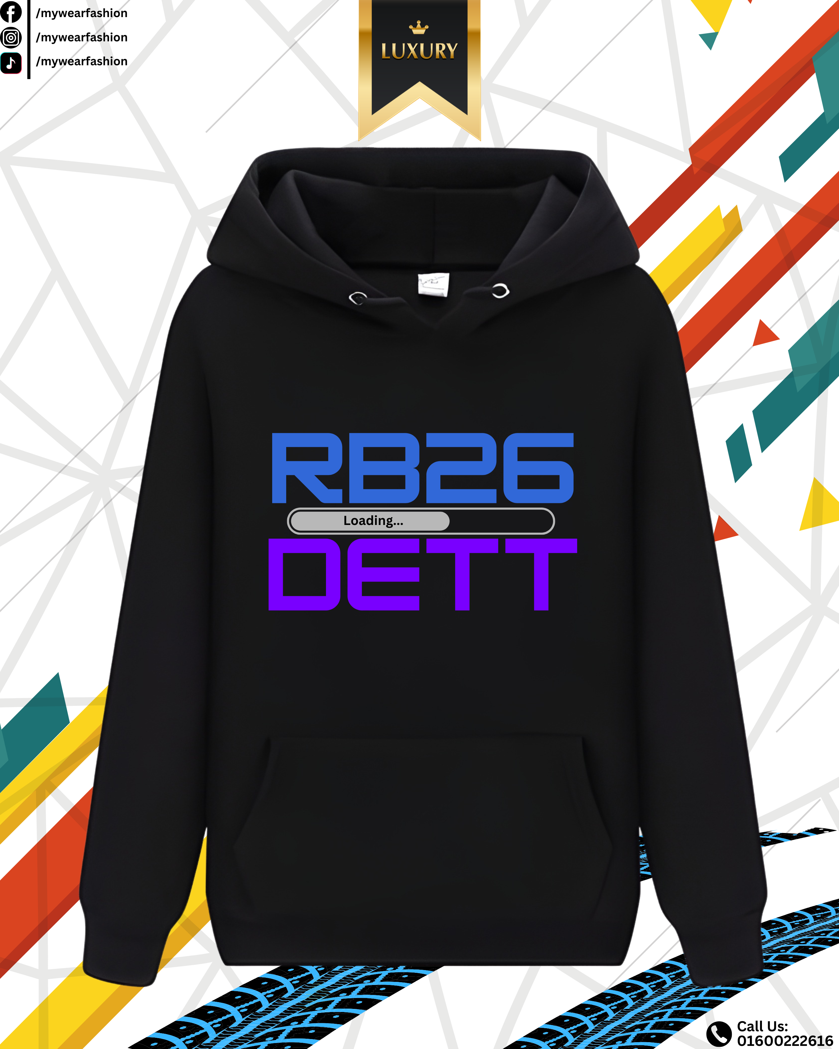 Nissan RB26 Premium Oversized Hoodie_img_2