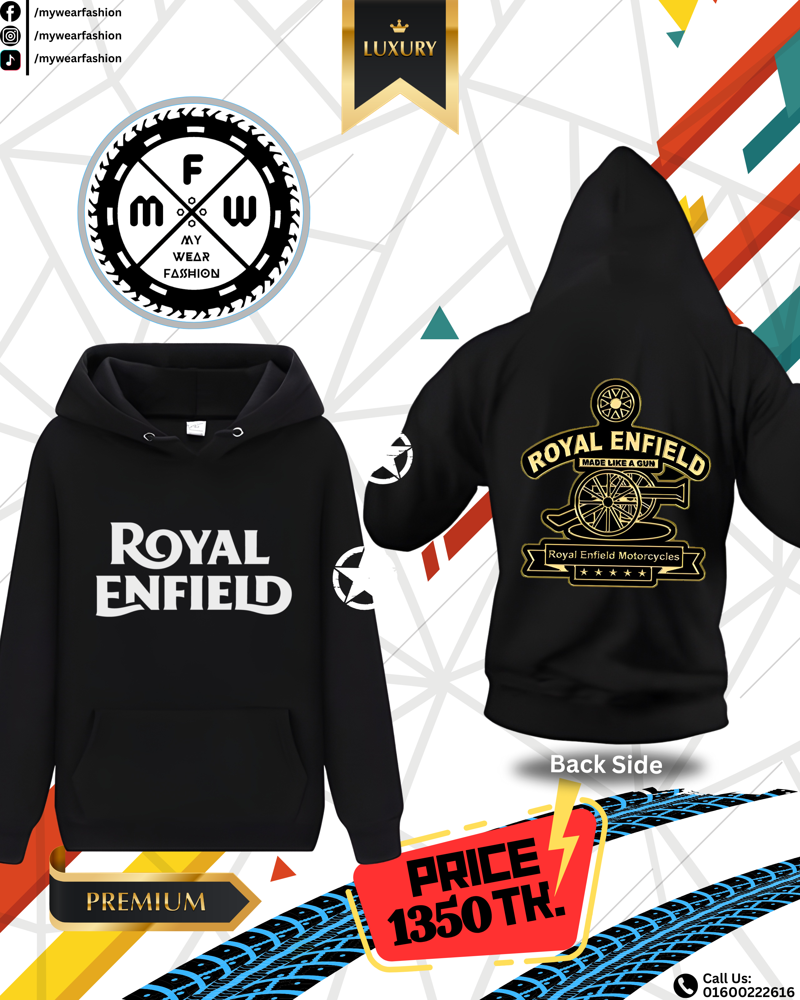 Royal Enfield Premium Oversized Hoodie_img_2
