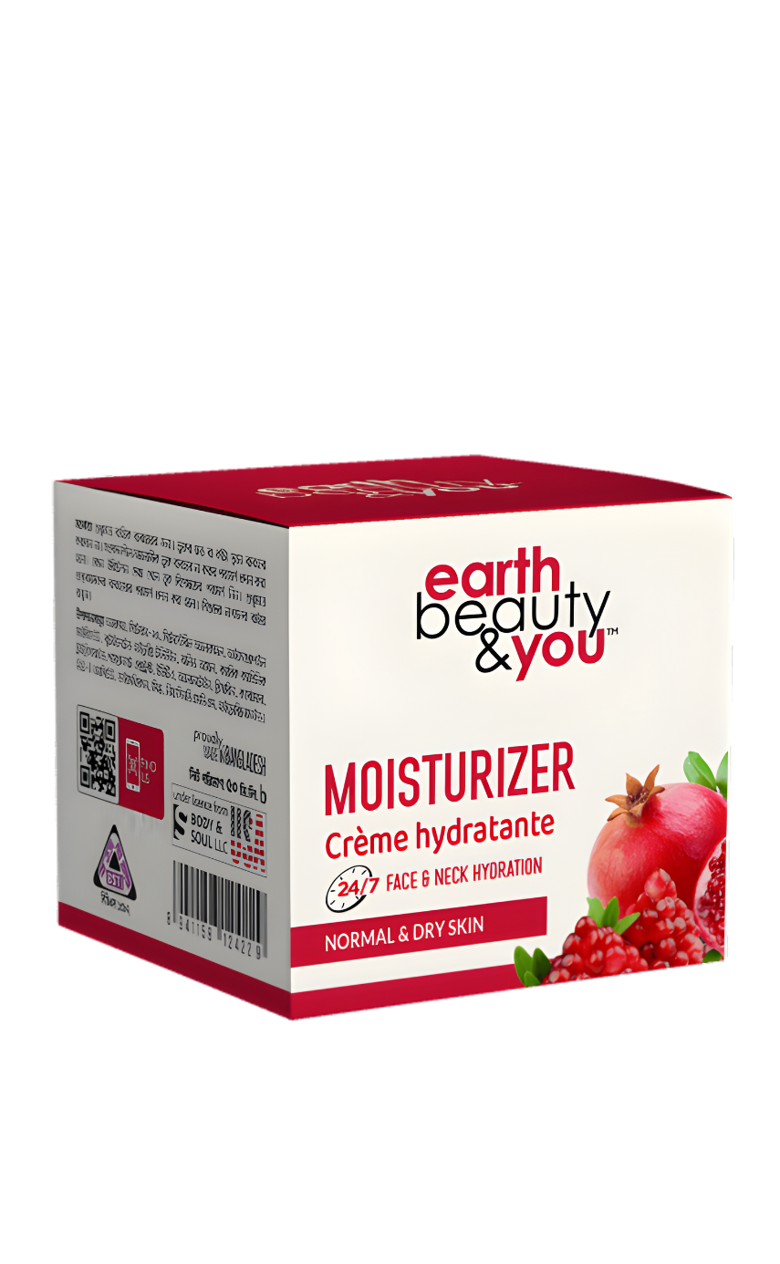 Earth Beauty & You Moisturizer Normal & Dry Skin -50ml - Image 1