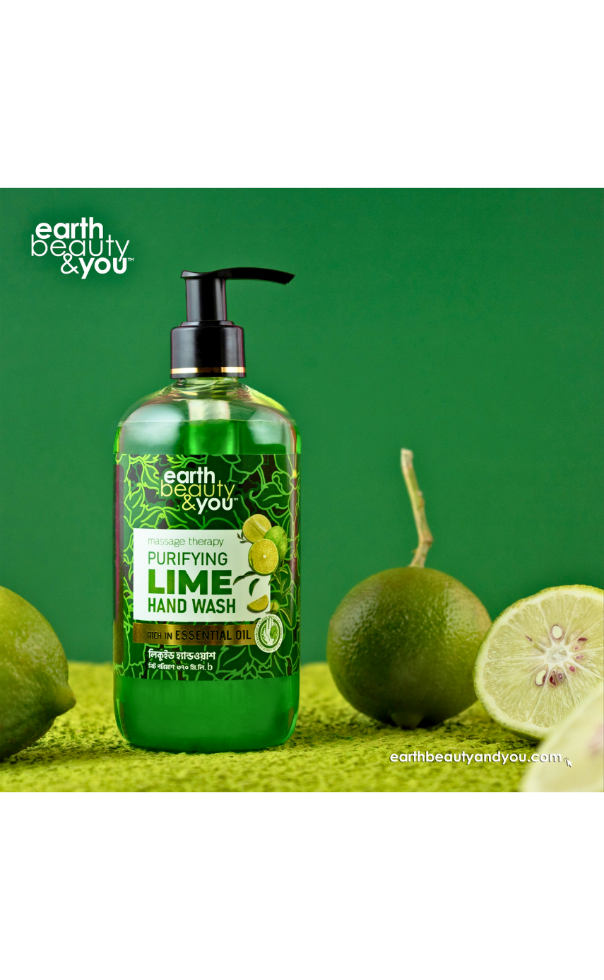 Earth Beauty & You Purifying Lime Hand Wash-370 ml - Image 2