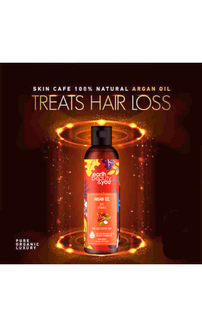 Earth Beauty & You Argan Oil 100 ml - Image 3