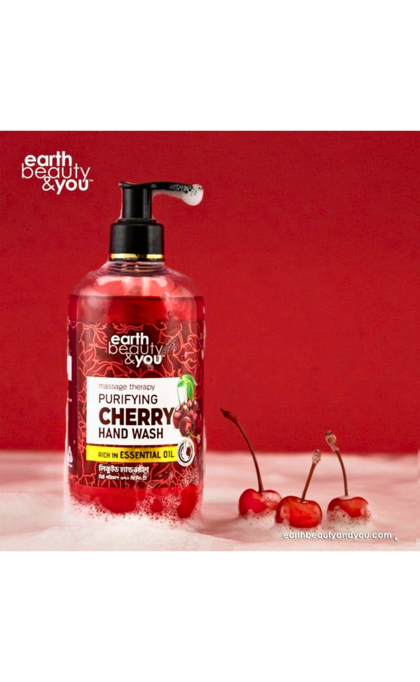 Earth Beauty & You Purifying Cherry Hand Wash - Image 2