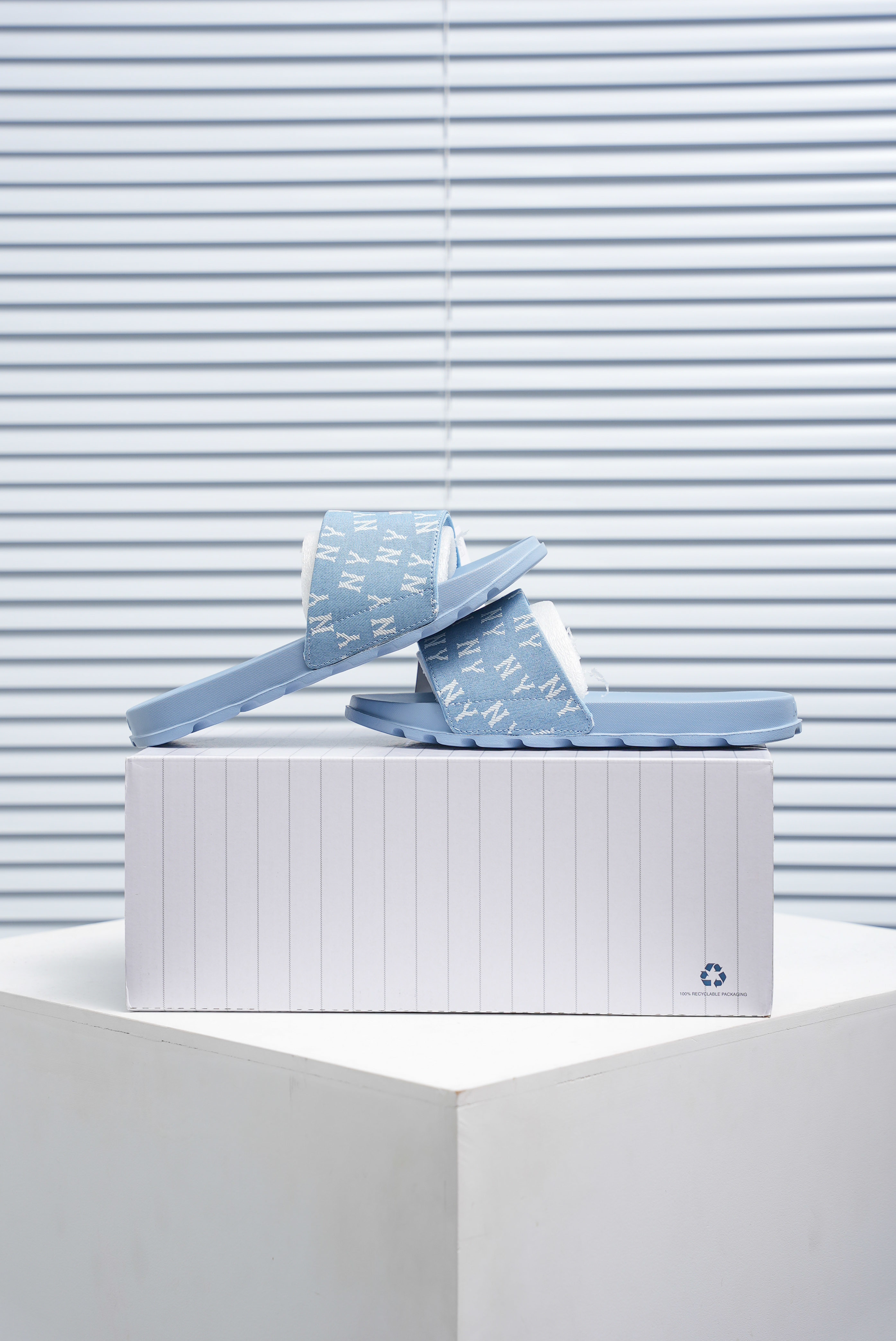 MLB Mounder Denim Monogram Slide (1:1)_img_1