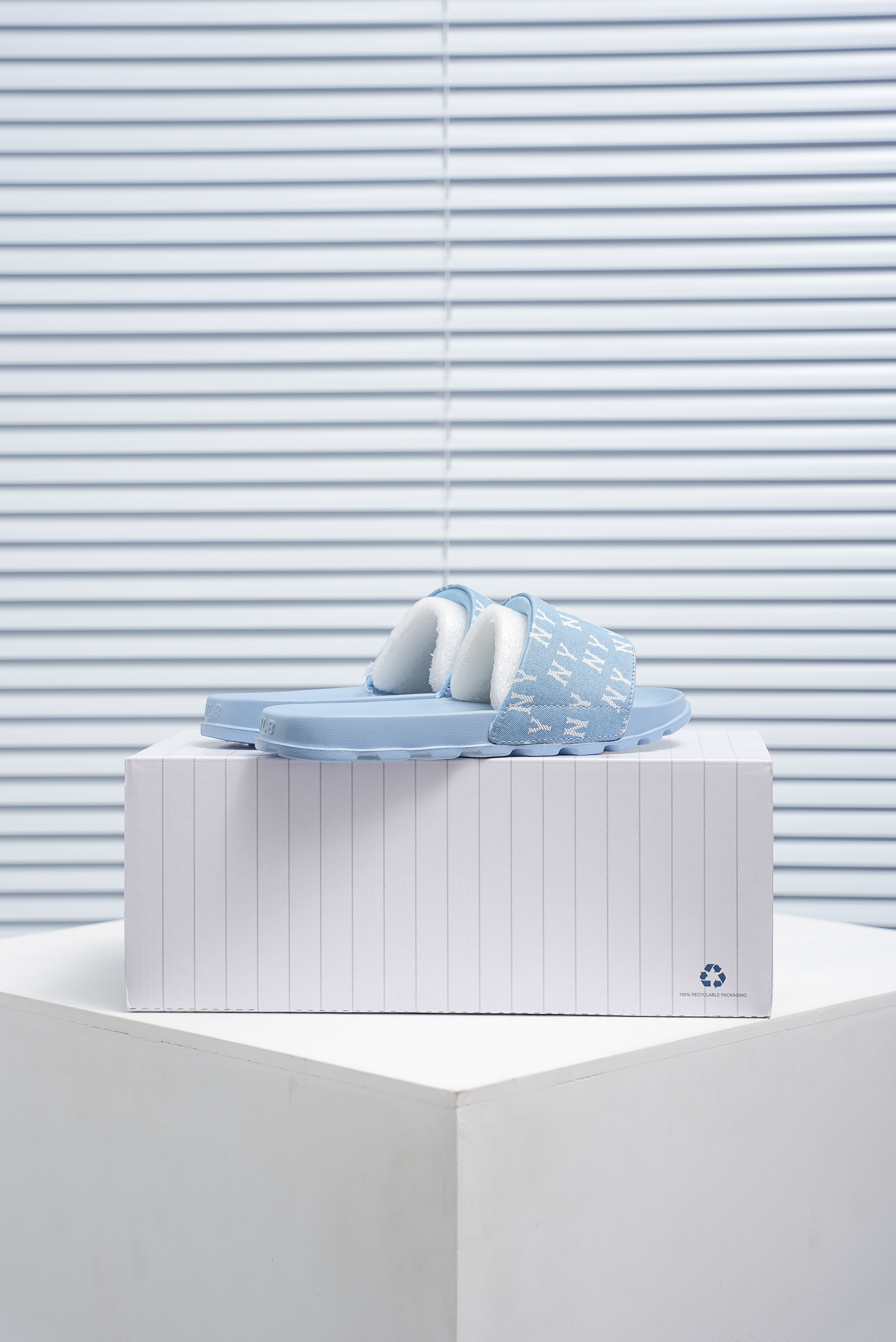 MLB Mounder Denim Monogram Slide (1:1)_img_4