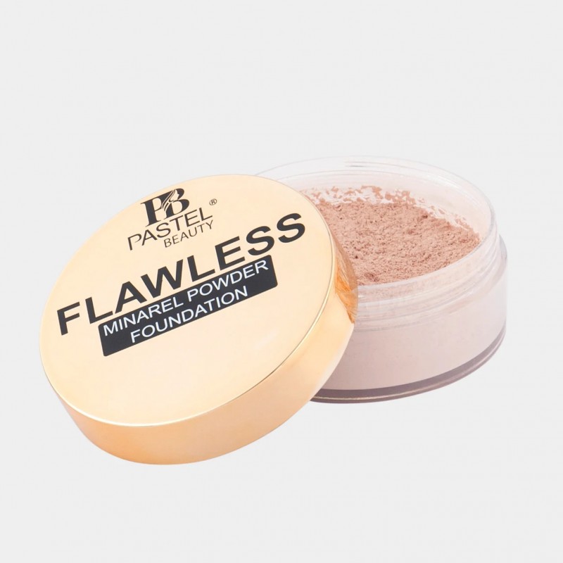 Pastel Beauty Flawless Mineral Powder Foundation (PEACH)_img_2