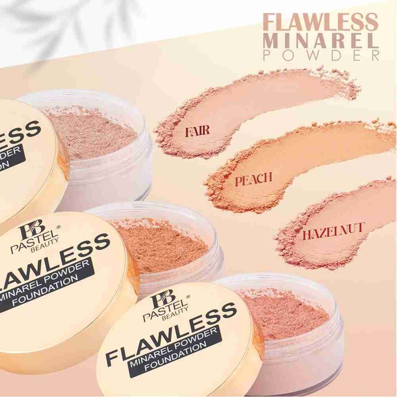 Pastel Beauty Flawless Mineral Powder Foundation (PEACH)_img_3