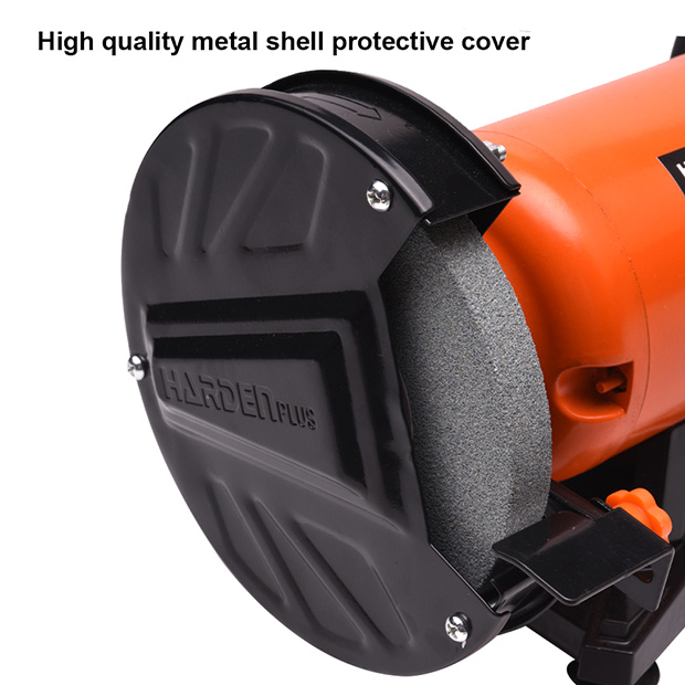 Harden 6" (150mm) Bench Grinder 150W (150X16X12.7mm) Model No: 753606_img_4