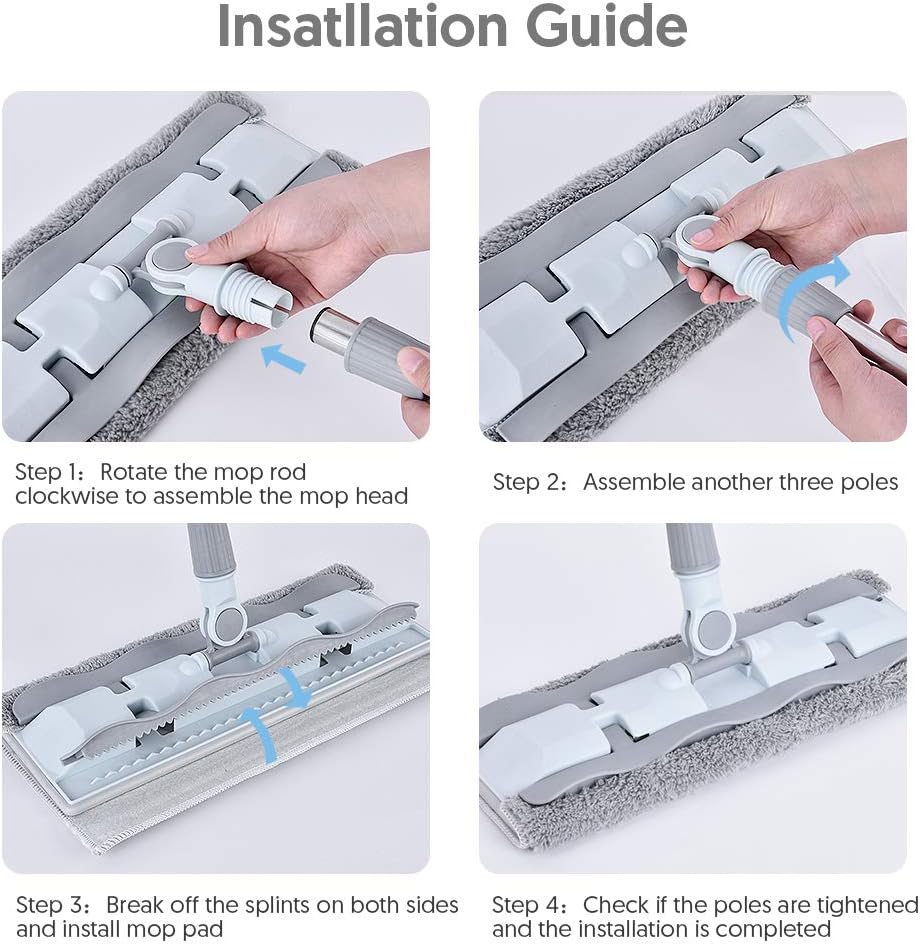 Regular Flat Mop FM-1138 ( Multi-Color )_img_9