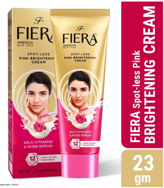 Fiera Spot-less Pink Brightening Cream 23gm