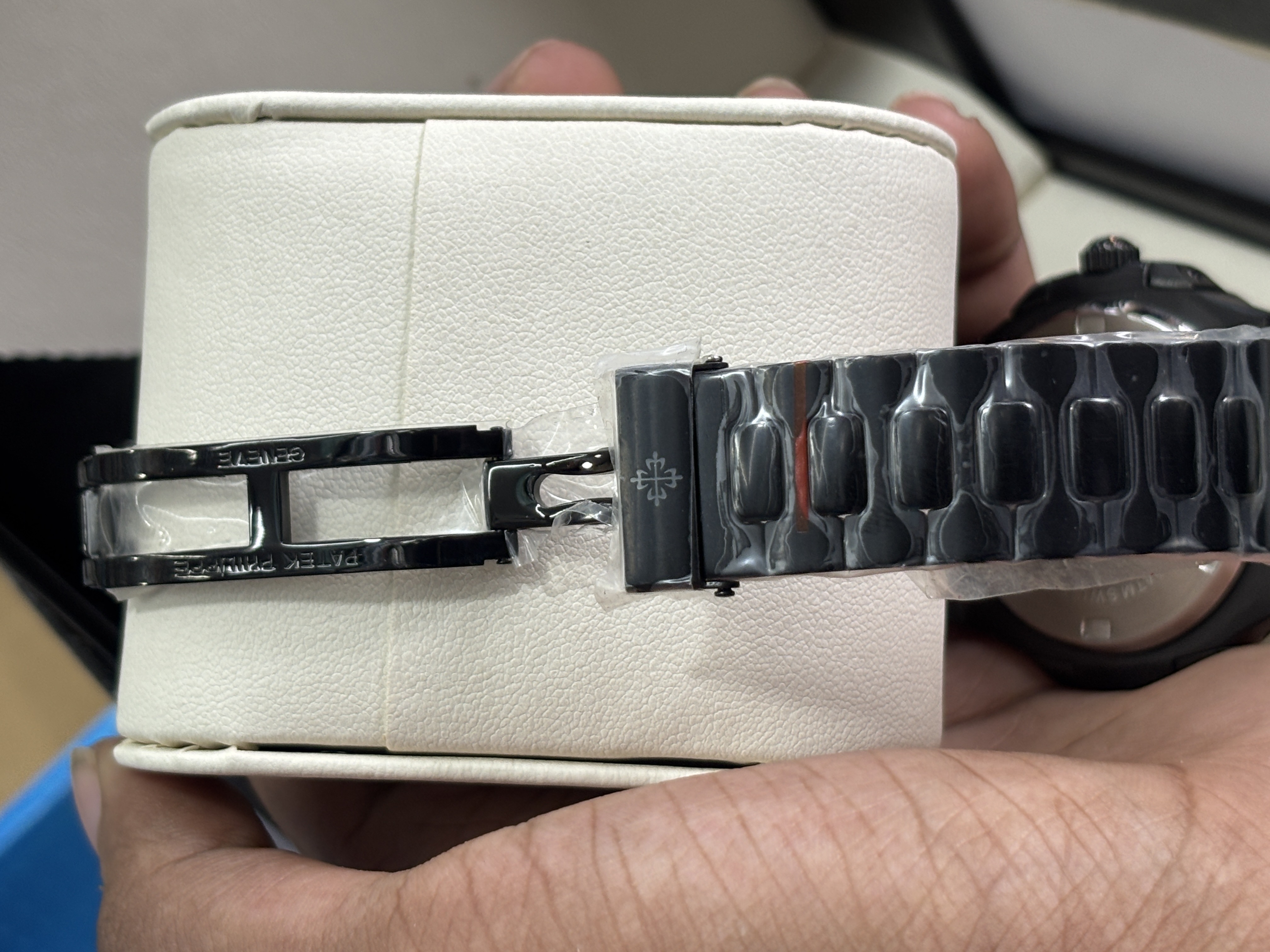 AAA copy)( Patek Philippe Nautilus,Black_img_3