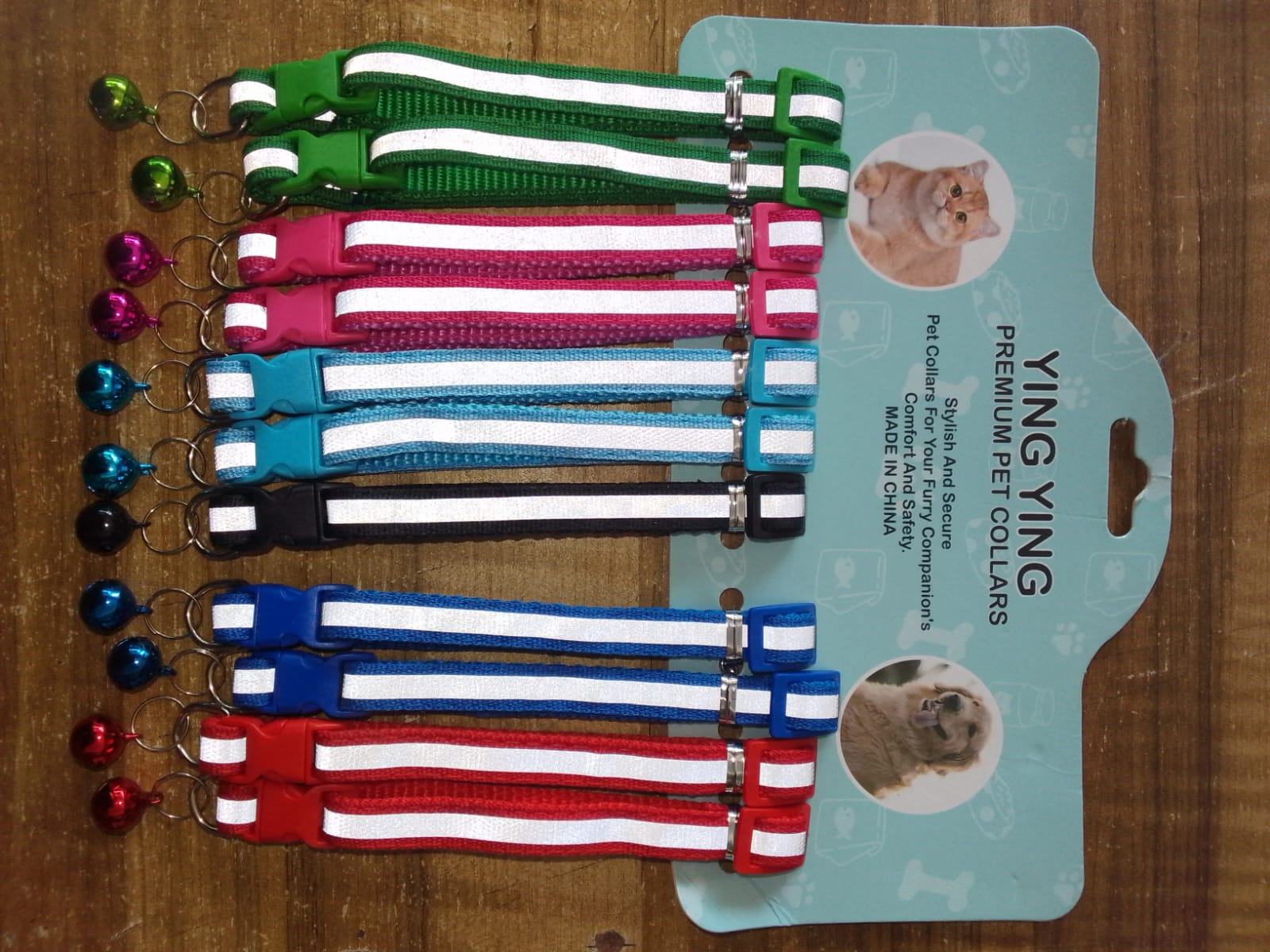 বিড়ালের গলার রিফলেক্ট ব্যাল্ট