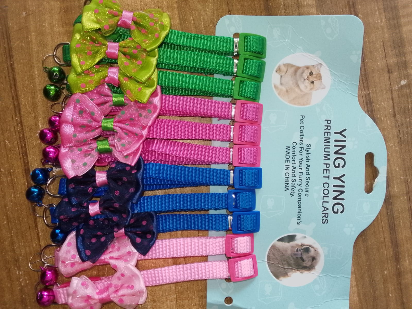 বিড়ালের।কালার ফুল সহ গলার বেল্ট