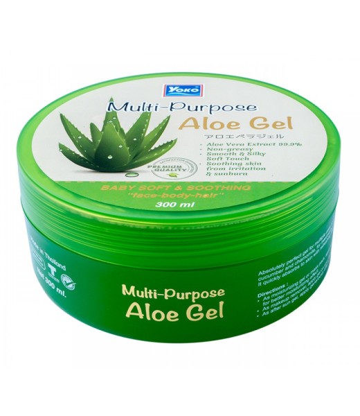 YOKO-627 ALOE 99.9% MULTI-PURPOSE GEL(Jar) 10 Oz / 300ml_img_0