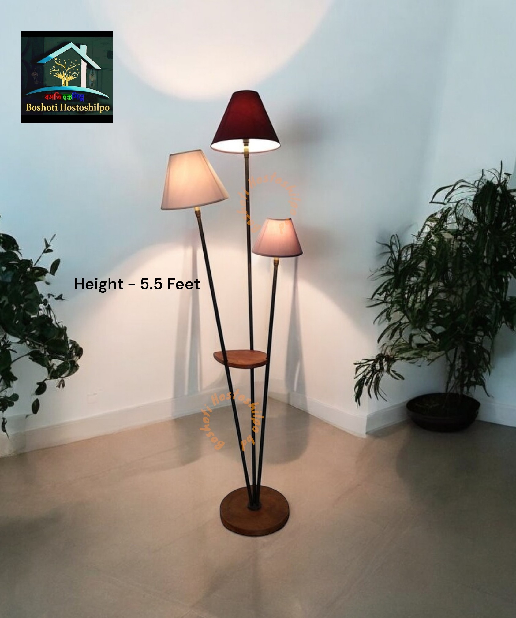 Iron Corner stand lamp._img_0