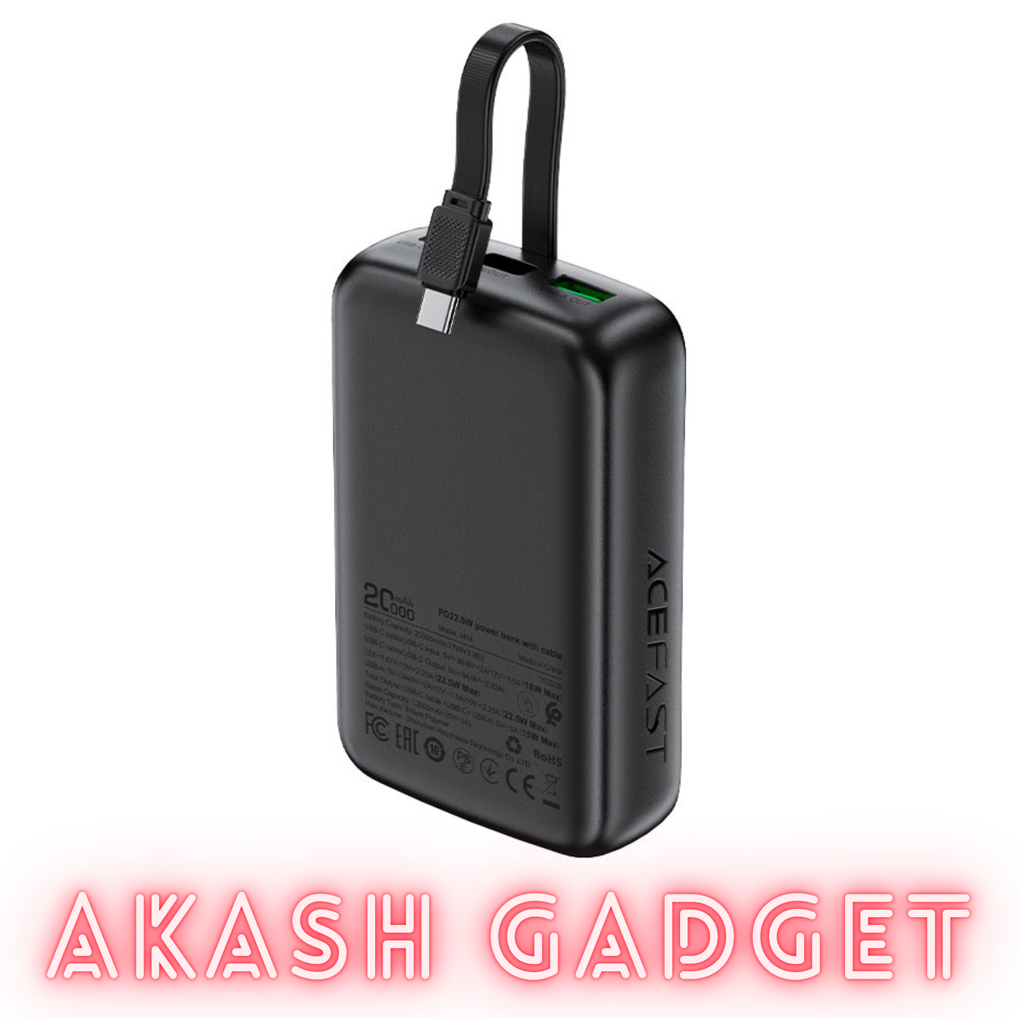 AceFast M14 PD 22.5W 20000mAh Fast Charging Power Bank_img_3