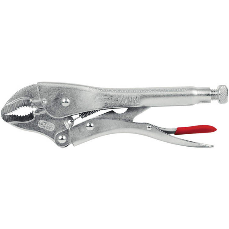 CROWN Professional Locking grip plier ( 5" curved jaw | 6.5" Straight Jaw | 9.5" Straight Jaw ),Cr-V; CPHPL-GRA05