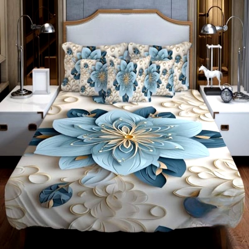 China Premium 3D Design Bed Sheet_img_0