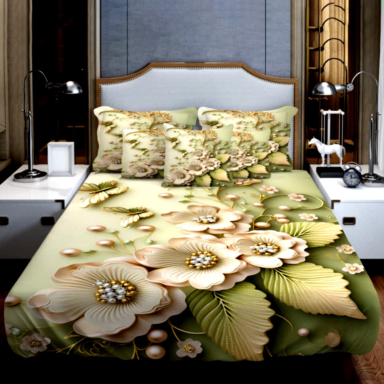 China Premium 3D Design Bed Sheet_img_0