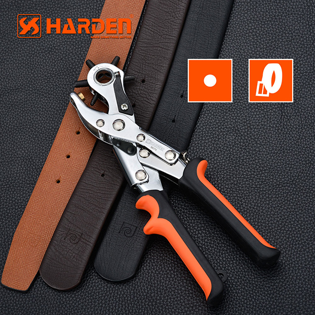 HARDEN Belt Punch Rotary Punch Pliers 10 inch Professional Model: 560710_img_1