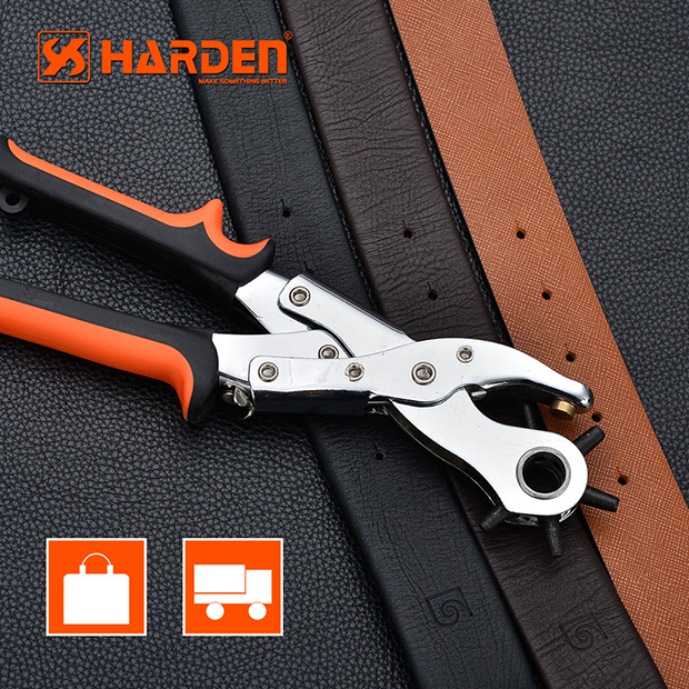 HARDEN Belt Punch Rotary Punch Pliers 10 inch Professional Model: 560710_img_2