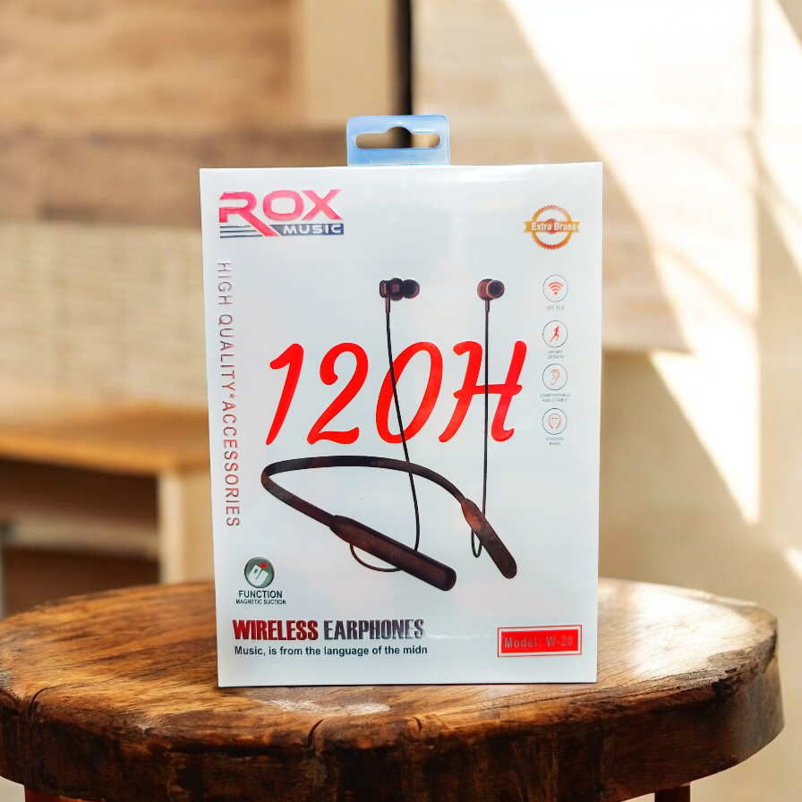 ROX MUSIC W-20 Wireless Nickband