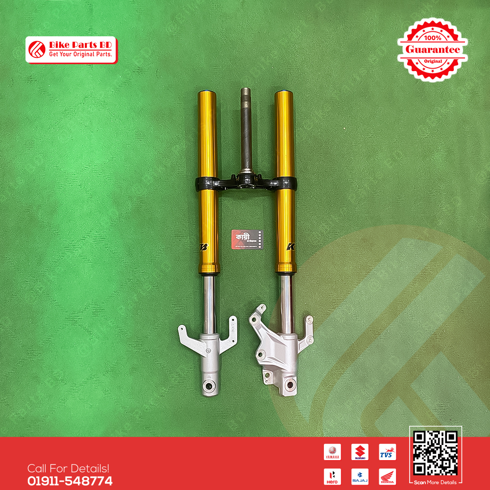 Fork Assembly (Silver Color) for Yamaha R15 V4, R15M & MT15 V2 bike._img_1
