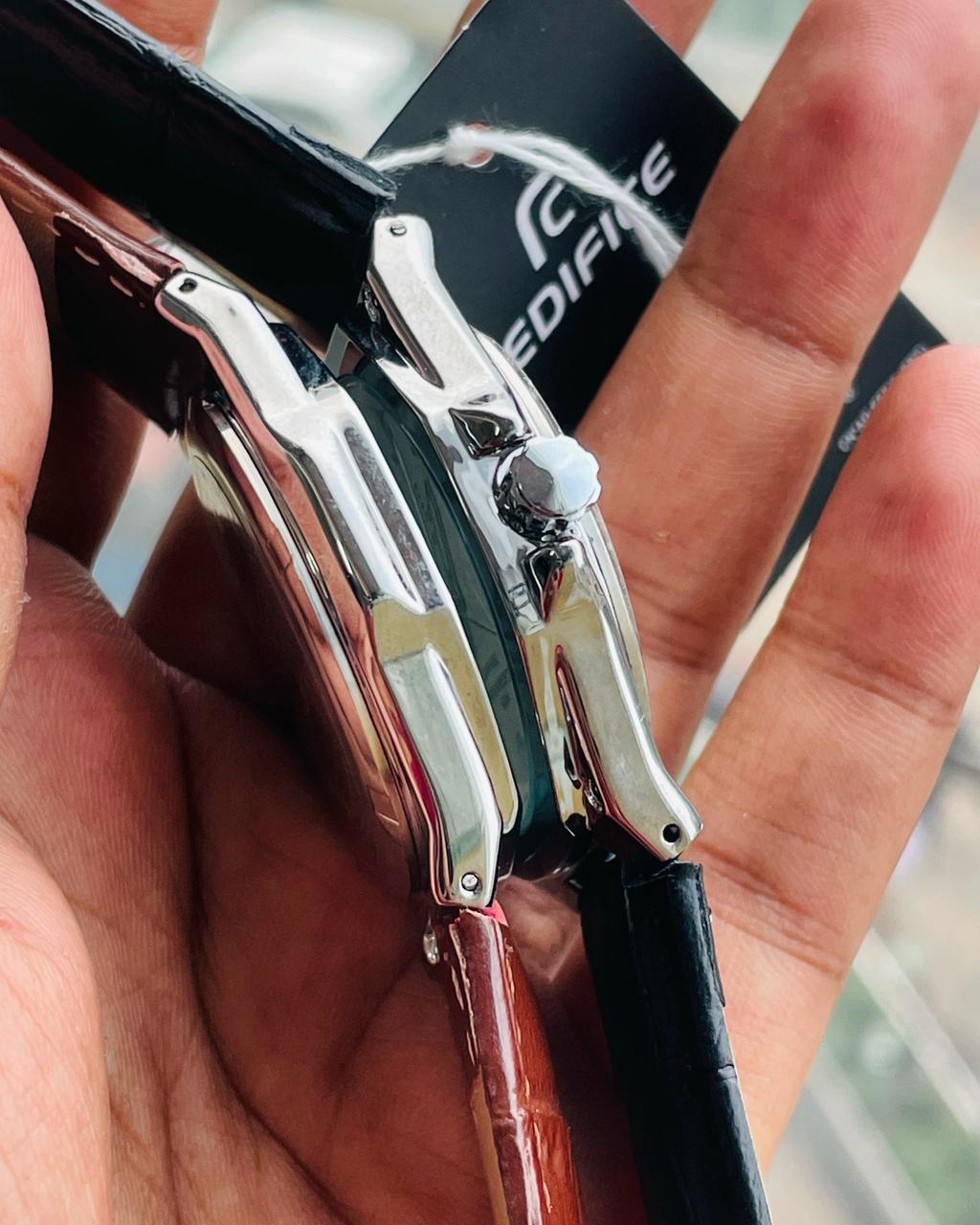 Casio Edifice Brown Belt AA Grade Master Copy Watch_img_2