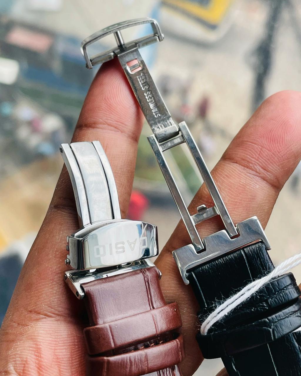 Casio Edifice Black Belt AA Grade Master Copy Watch_img_1