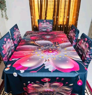 China Premium 3D Print Table Cloth Set_img_0