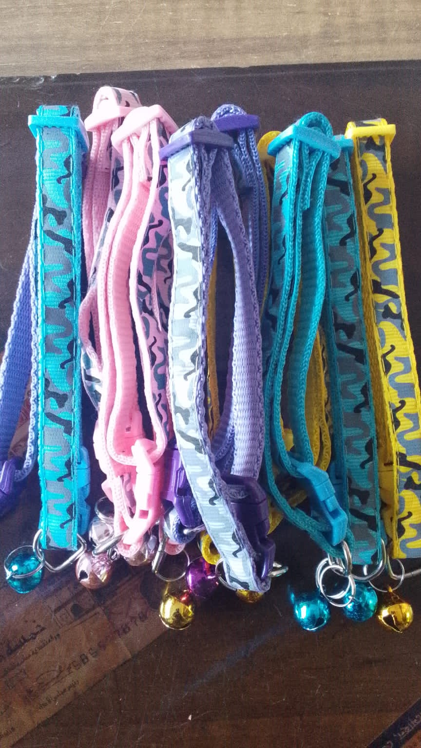 বিড়ালের গলার বেল্ট আরমী প্রিন্ট