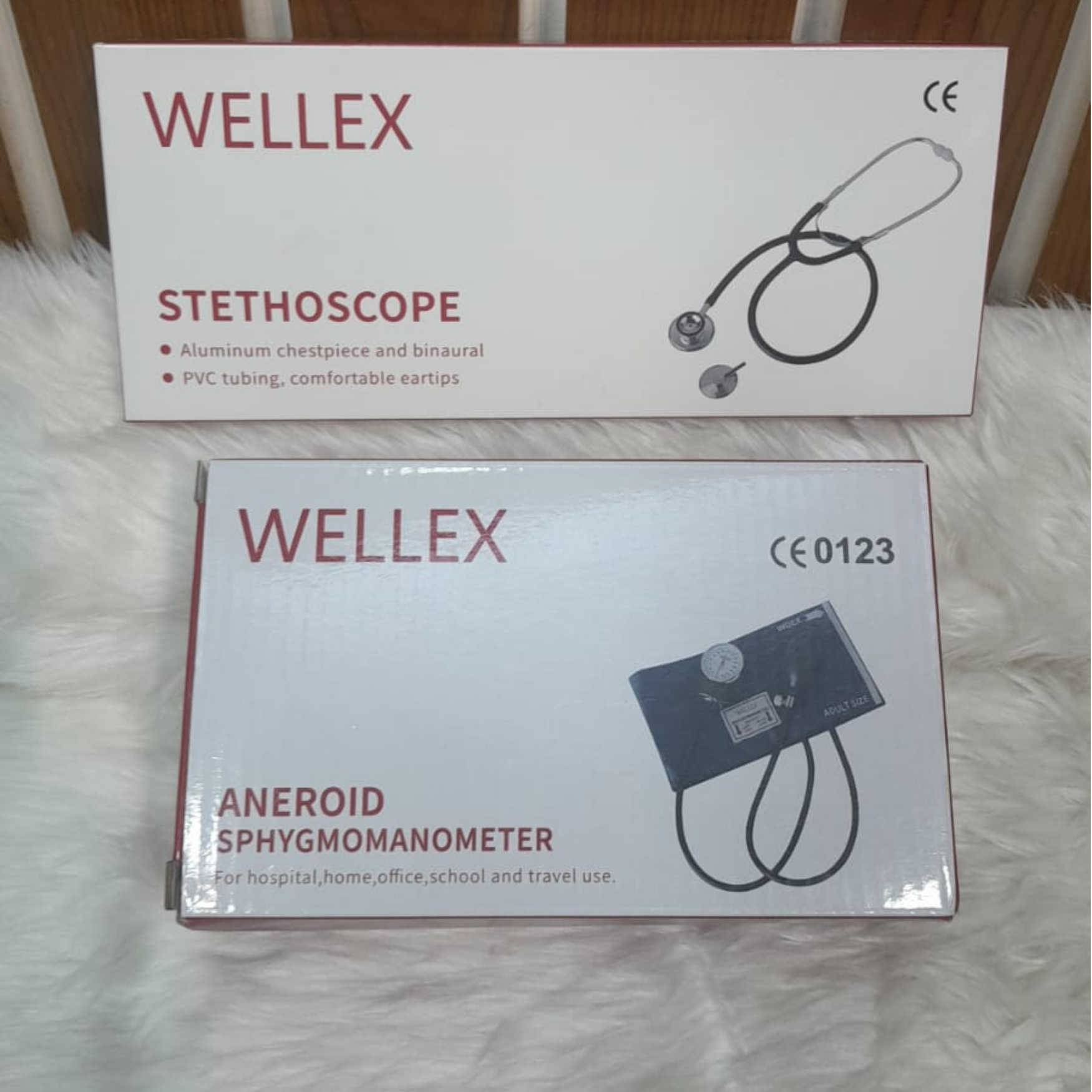 WELLEX Stethoscope And WELLEX Aneroid Sphygmomanometer (Combo)_img_0