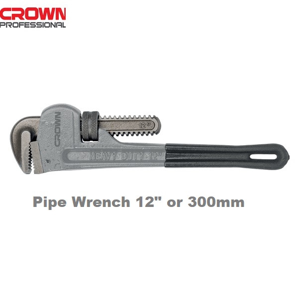 CROWN Professional Pipe wrench ( 8" | 12" | 14" | 18" | 24" | 36" | 48" ), CR-V, Ductile cast iron; CPHWP-AMA08_img_2