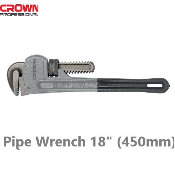 CROWN Professional Pipe wrench ( 8" | 12" | 14" | 18" | 24" | 36" | 48" ), CR-V, Ductile cast iron; CPHWP-AMA08_img_4