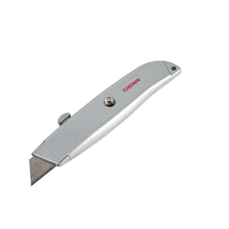 CROWN Professional Retractable knife Anti Cutter Utility knife, Zinc alloy; CPHKN-RTB6_img_1